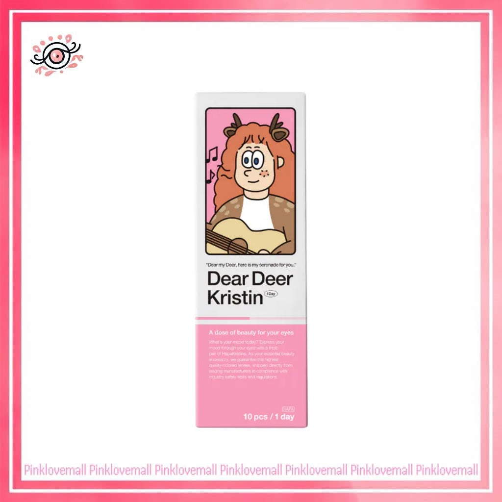 Hapa Kristin Dear Deer Kristin 1 Day Bam Brown (Chestnut Brown)|日拋彩妝隱形眼鏡|每盒10片