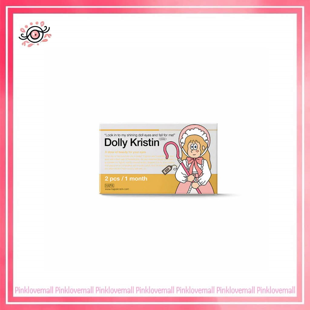 Hapa Kristin Dolly Kristin 1 Month Gray|月拋彩妝隱形眼鏡|每盒2片