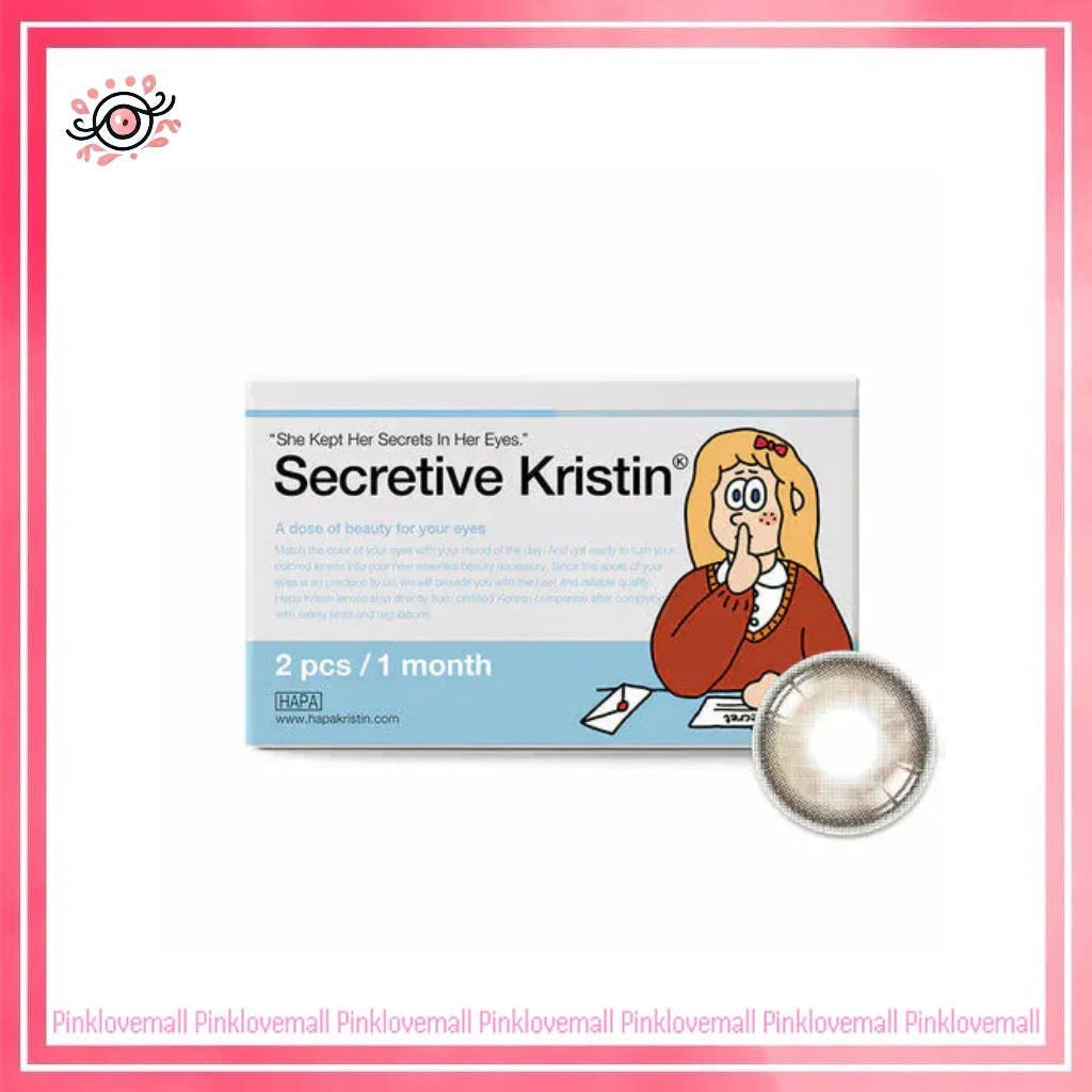 Hapa Kristin Secretive Kristin 1 Month Beige|月拋彩妝隱形眼鏡|每盒2片