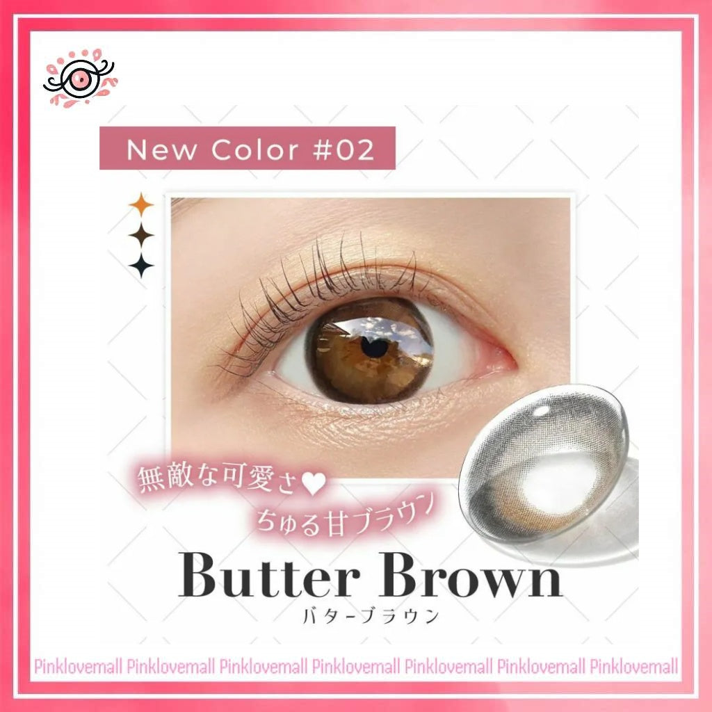 Secret Candy Magic 1 Day Butter Brown|日拋彩妝隱形眼鏡|每盒20片
