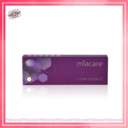 Miacare美若康 1 Day CONFiDENCE 綻美經典黛黑｜日拋彩妝矽水凝膠隱形眼鏡｜每盒10片
