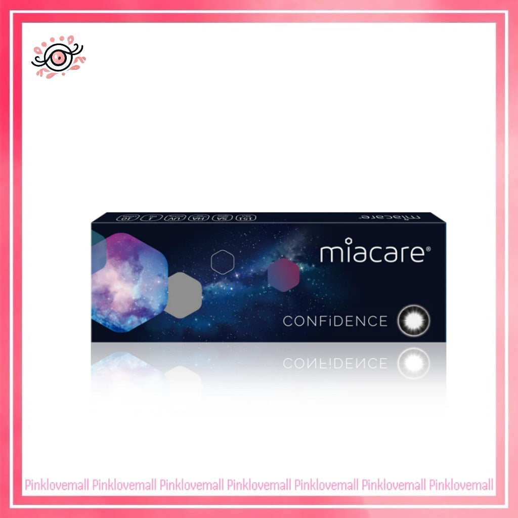 Miacare美若康 1 Day CONFiDENCE 綻美星宿黑｜日拋彩妝矽水凝膠隱形眼鏡｜每盒10片