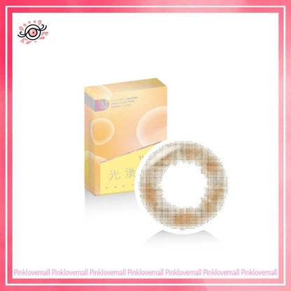 TICON帝康 光漾瞬間 啵啵杏棕｜月拋彩妝隱形眼鏡｜每盒1片