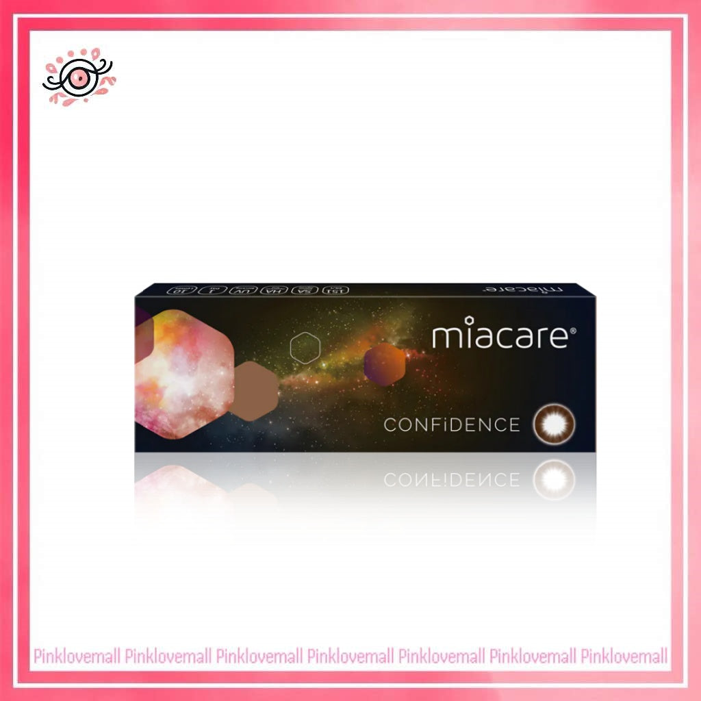 Miacare美若康 1 Day CONFiDENCE 綻美星宿棕｜日拋彩妝矽水凝膠隱形眼鏡｜每盒10片