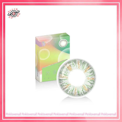 TICON帝康 光漾瞬間 俏迷綠｜月拋彩妝隱形眼鏡｜每盒1片