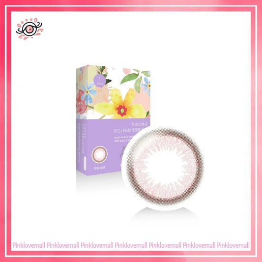 TICON帝康 Akira艾綺拉 和歌桃緋｜月拋彩妝隱形眼鏡｜每盒1片