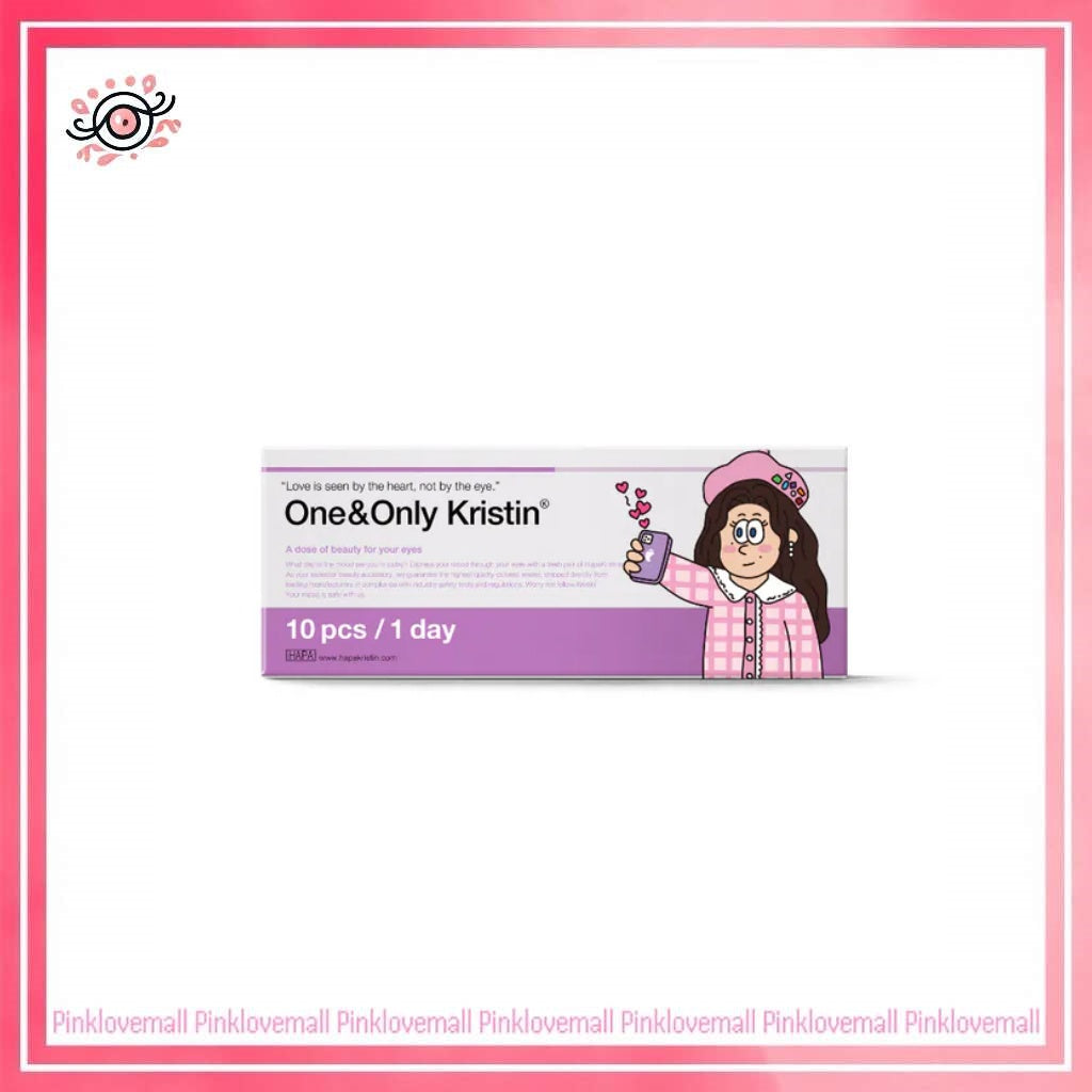 Hapa Kristin One&Only Kristin 1 Day Light Gray｜日拋彩妝隱形眼鏡｜每盒10片