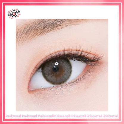 Lenstown Romantea Rose Charcoal Gray｜年拋彩妝隱形眼鏡｜每盒1片