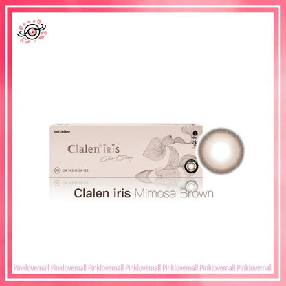 Clalen Iris 1 Day Mimosa Brown｜日拋彩妝隱形眼鏡｜每盒10片