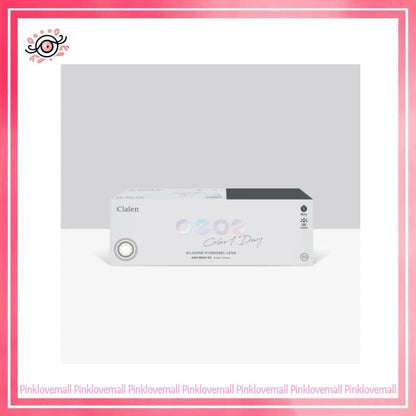 Clalen O2O2 Color 1 Day Ash Gray EX｜日拋彩妝隱形眼鏡｜每盒30片