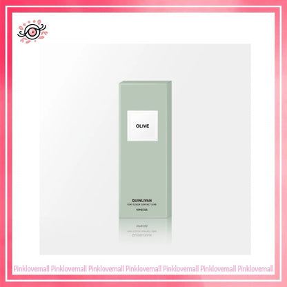 Quinlivan昆凌 經典系列 1 Day OLIVE 1橄欖綠｜日拋彩妝隱形眼鏡｜每盒10片