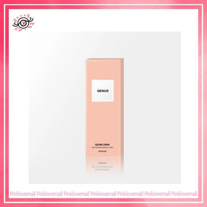Quinlivan昆凌 經典系列 1 Day QENUS 1 慕斯桃｜日拋彩妝隱形眼鏡｜每盒10片