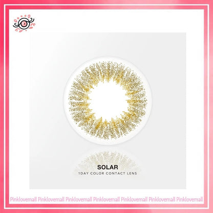 Quinlivan昆凌 經典系列 1 Day SOLAR 1 日光黃｜日拋彩妝隱形眼鏡｜每盒10片