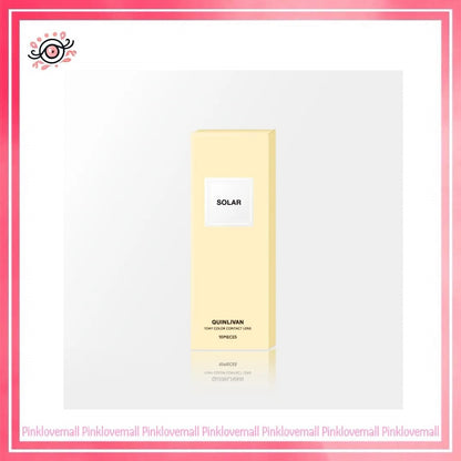 Quinlivan昆凌 經典系列 1 Day SOLAR 1 日光黃｜日拋彩妝隱形眼鏡｜每盒10片