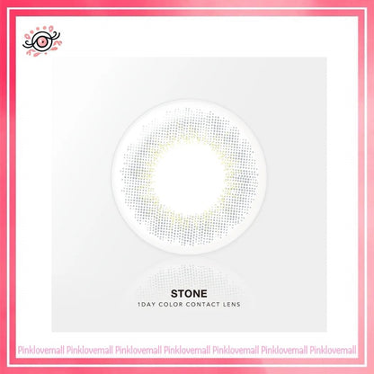 Quinlivan昆凌 經典系列 1 Day STONE 1 岩石灰｜日拋彩妝隱形眼鏡｜每盒10片