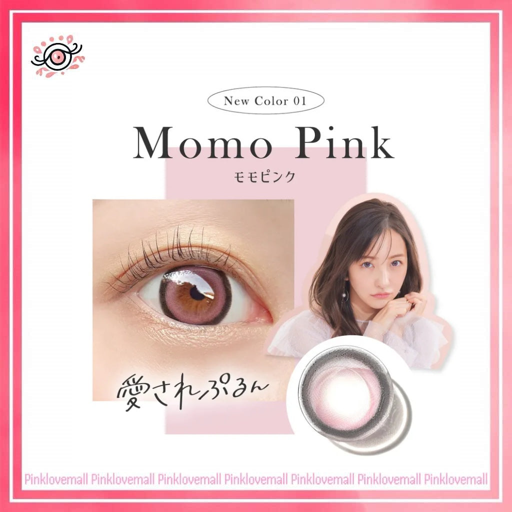 Secret Candy Magic 1 Month MoMo Pink｜月拋彩妝隱形眼鏡｜每盒1片