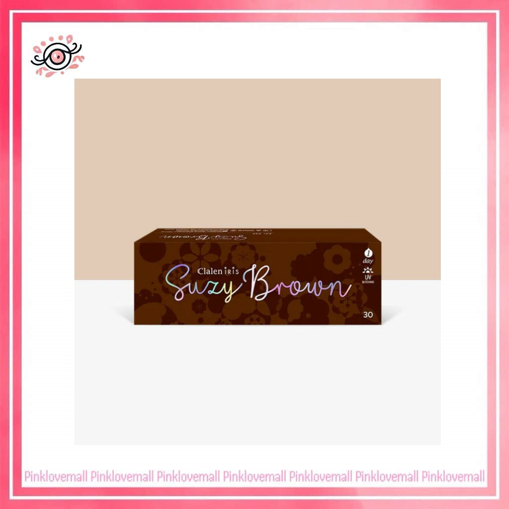 Clalen Iris 1 Day Suzy Brown 秀智啡｜日拋彩妝隱形眼鏡｜每盒30片