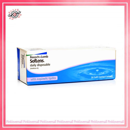 博士倫Bausch+Lomb 1-Day 高清保濕CON｜日拋透明隱形眼鏡｜每盒30片