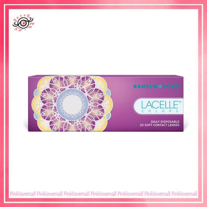博士倫Bausch+Lomb LACELLE  迷紫｜Color系列｜日拋彩妝隱形眼鏡｜每盒30片
