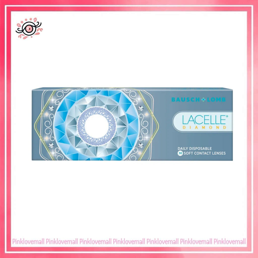博士倫Bausch+Lomb LACELLE  閃啡｜Diamond系列｜日拋彩妝隱形眼鏡｜每盒30片