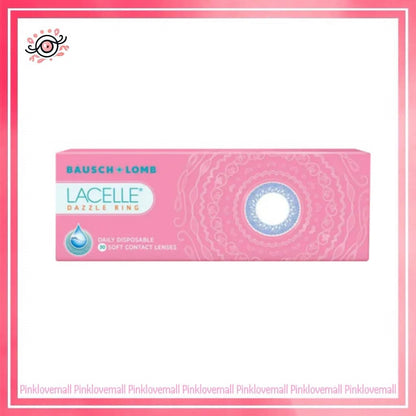 博士倫Bausch+Lomb LACELLE  鑽黑｜特大眼系列｜日拋彩妝隱形眼鏡｜每盒30片