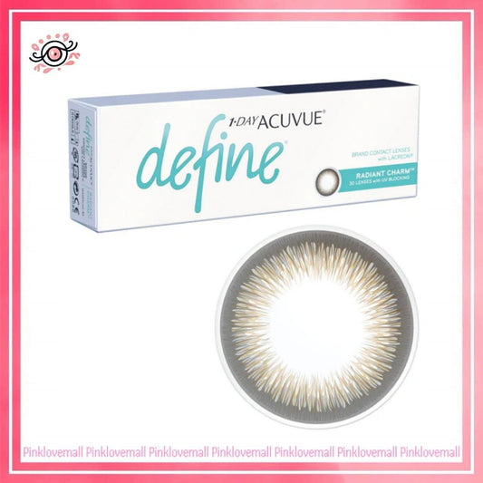 ACUVUE 強生 Define Classic 閃鑽金｜日拋透明隱形眼鏡｜每盒30片